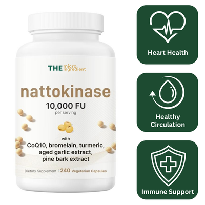 Nattokinase 10,000 FU Capsules