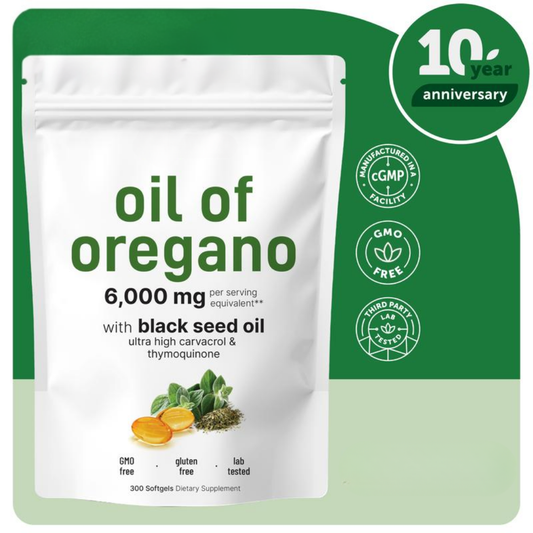 Oregano & Black Seed Oil | Immune & Gut