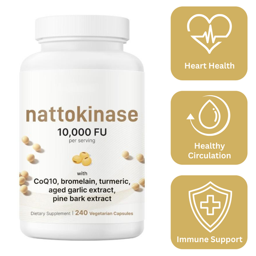 Nattokinase 10,000 FU Capsules