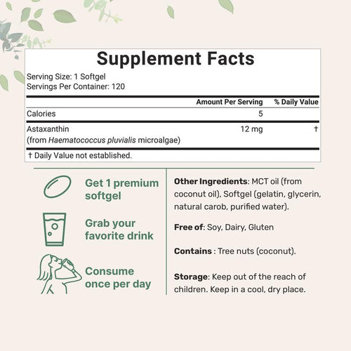 Astaxanthin Softgels | All-in-One Supplement